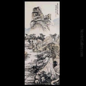 A Zhang, Qin Xiang Yi Ren by Shitao Daoji