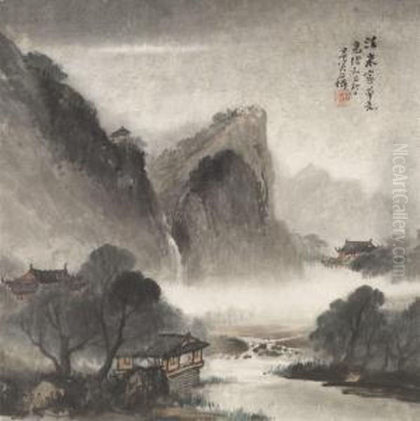 Landscape Under Moonlight - view 1