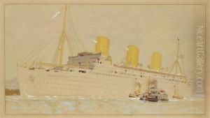 Empress Of Britain by Kenneth Denton Shoesmith