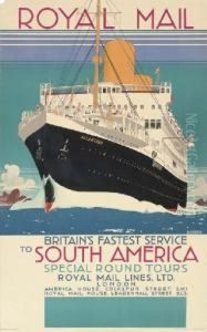Royal Mail To South America, Alcantara by Kenneth Denton Shoesmith