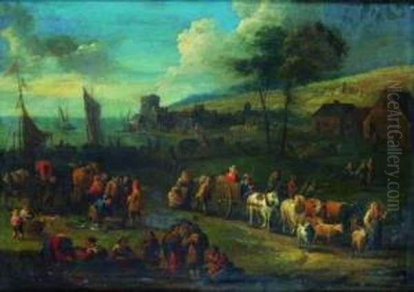 Paysan Allant Au Marche - view 1