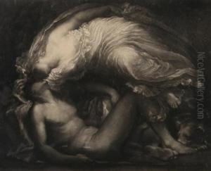 Diana And Endymion by Frank Short