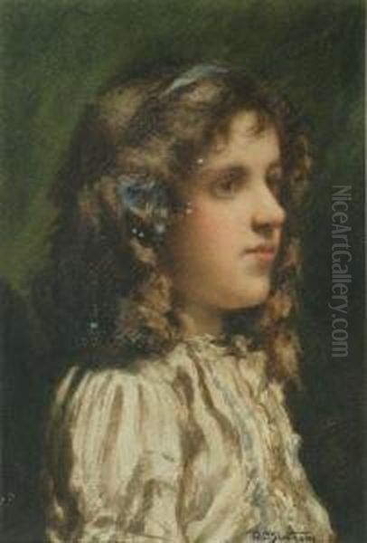 Portrait Of A Young Girl - view 1
