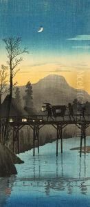 Landscapes And Figural Scenes by Takahashi Shotei