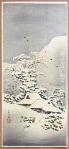 Sawatari In Joshu District by Takahashi Shotei