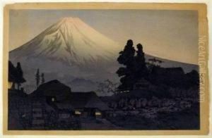 Fuji From Mizuchubo by Takahashi Shotei