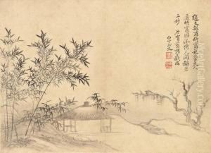 Bamboo Grove by Yun Shouping