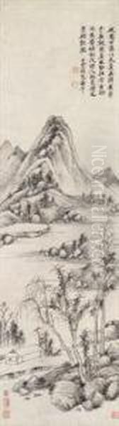 Landscape After Ni Zan - view 1