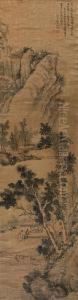 Visiting In Autumn Mountain by Wang Shu