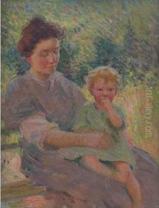 Mother And Child by Ada Walter Shulz