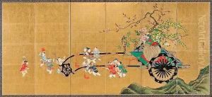 Flower Carts And Chinese Children