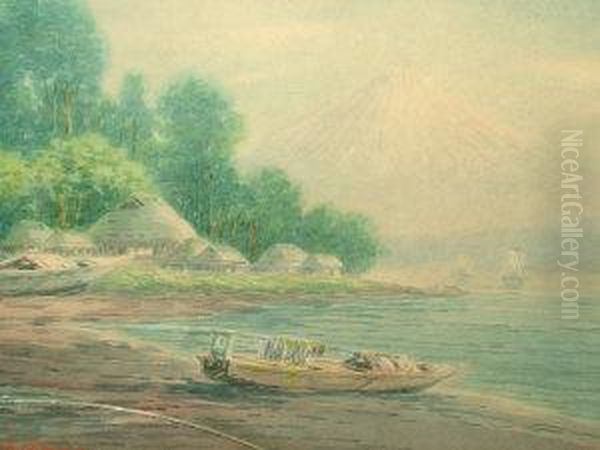 Dwellings By A River - view 1