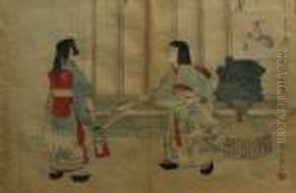 Two Children - view 1