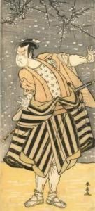 Portrait En Pied De L'acteur Ichikawa Yaoso Iii.