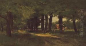 ''a Country Road, Berlin, Connecticut'' by Roswell Morse Shurtleff