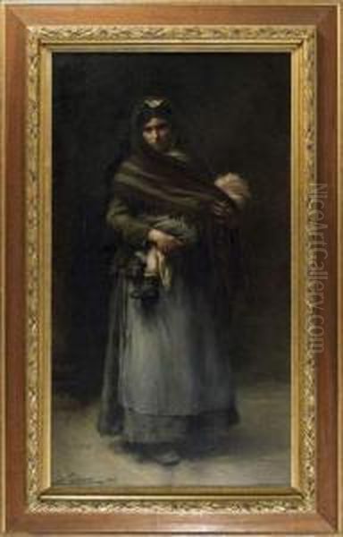 Bohemienne Et Son Enfant - view 1