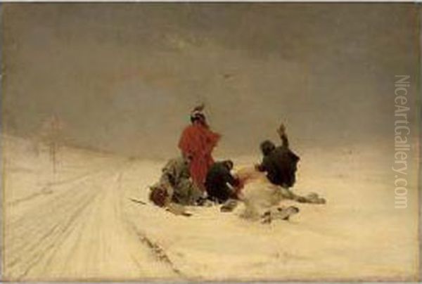 Russian Soldiers Heading Home - view 1