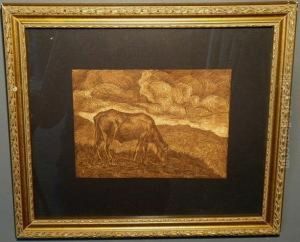 A Cow In A Field by Harold M. Sichel