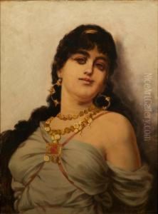 Orientale Au Collier De Sequins by Nathaniel Sichel