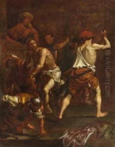 Die Geiselung Christi by Johann Friedrich Sichelbein