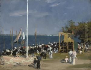 Regatta, Le Croisic by Bernard Sickert