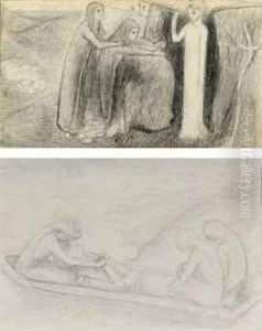 The Maries At The Sepulchre; And The Passing Of Arthur by Elizabeth Eleanor Siddal