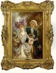 Scene Galante by Herbert Sidney
