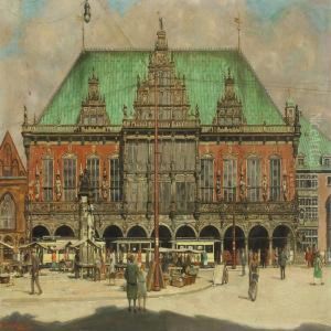 Bremen City Hall by Arthur Siebelist