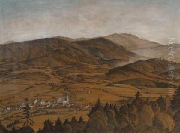 Blick Auf Viechtach - view 1