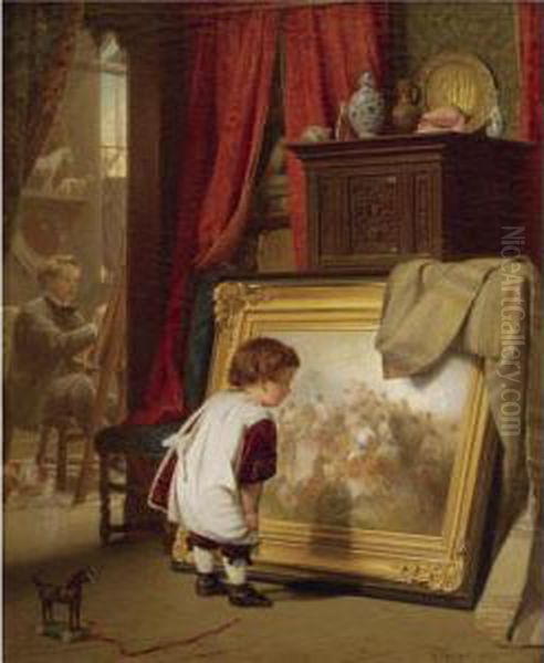 Die Kleine Kunstkennerin (the Young Connoisseur) - view 1