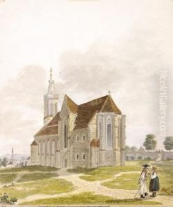 A Soproni Szent Mihaly Templom by Anton Siegl
