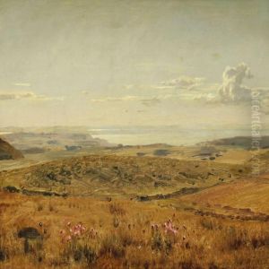 Landskab by Hermann Carl Siegumfeldt