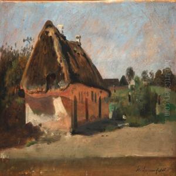 Two Landscapes With Farms - view 1