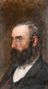 Ritratto Maschile Con Barba by Henrik Ippolipovich Semiradskii