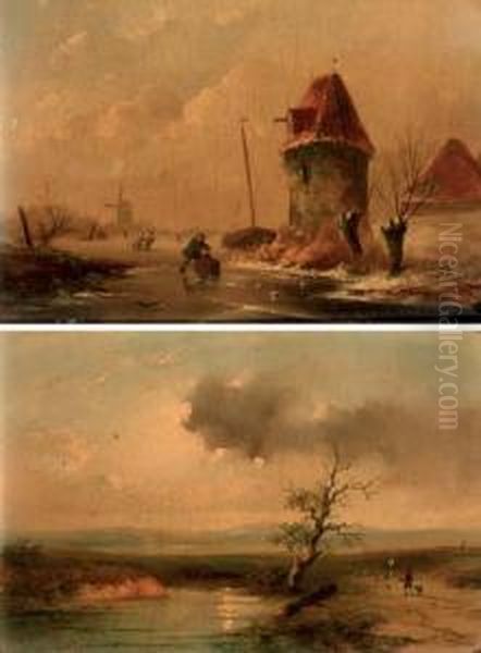 A Sportsman By A River In Summer - view 1