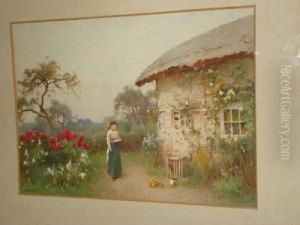 Feeding The Chickens by Benjamin D. Sigmund