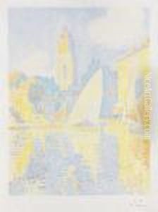 Saint Tropez: Le Port by Paul Signac