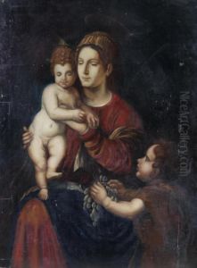 The Madonna And Child by Luca Signorelli