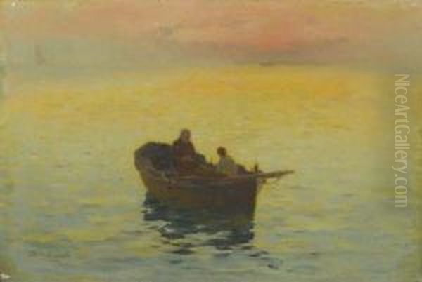 Dammerung Auf Dem See. - view 1