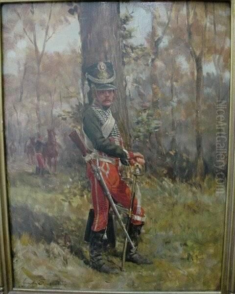 Fre
Nch Hussar At Rest - view 1
