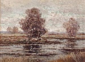 Am Keilrahmen Betitelt"spatsommer Im Burgenland" by Rolf Sigurd