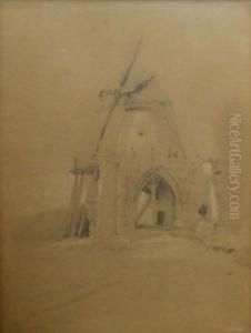 St Benet's Abbey by James Sillett