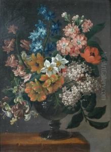 Still Life Of Lilac by James Sillett
