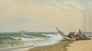 "by The Seashore", Long Branch, New Jersey by Francis Augustus Silva