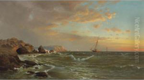 Sailing At Twilight - view 1