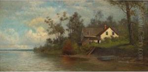 Keyport, New Jersey 1883 by Francis Augustus Silva