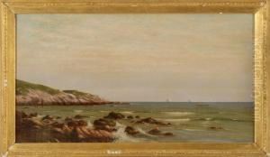 A Tranquil Afternoon Along The Coast by Francis Augustus Silva