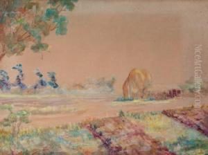 "paisaje Con Parvas". by Ramon Silva