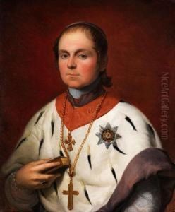 Bildnis Des Eichstatter Bischofs Georg Von Oettel, 1794 -1866