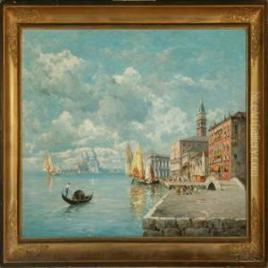 Fishing Vesels Moored At The Molo, Venice